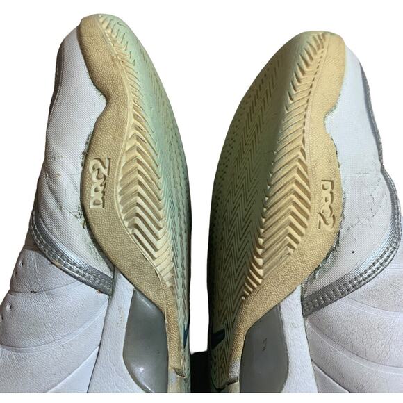 Nike Air Zoom Women’s Size 7 White Sneakers Laced y2k 90's Chunky Seinfeld - Picture 9 of 12